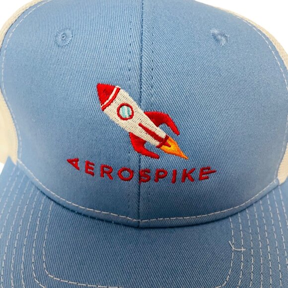 Aerospace Rocket Embroidered Trucker Cap By Port Authority - Picture 2 of 4